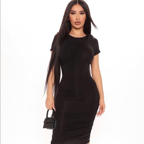 Brand New Fashion Nova Allie Midi Dress - Picture 2 of 8